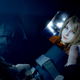 Leon Kennedy is looking at a photo of Ashley Graham, the president's daughter, in Resident Evil 4.